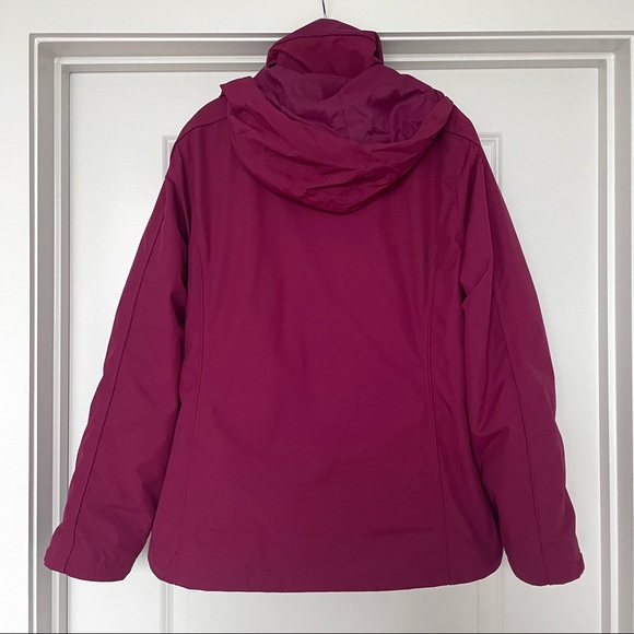 L.L. Bean 2-in-1 Winter Coat Jacket Fleece - Picture 9 of 12